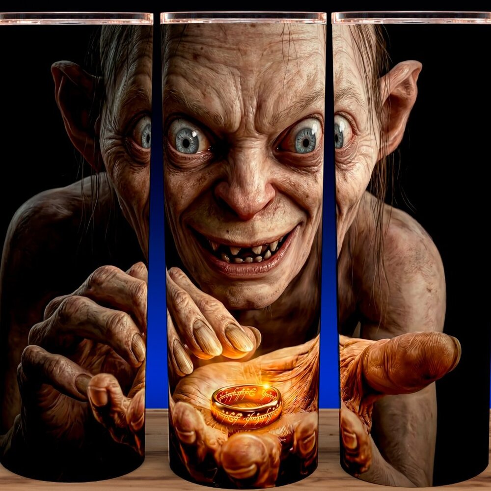Gollum with Ring - Lord of the Rings Cup Mug Tumbler 20oz